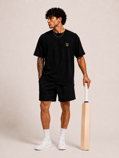 Black Gold Cricket Tee
