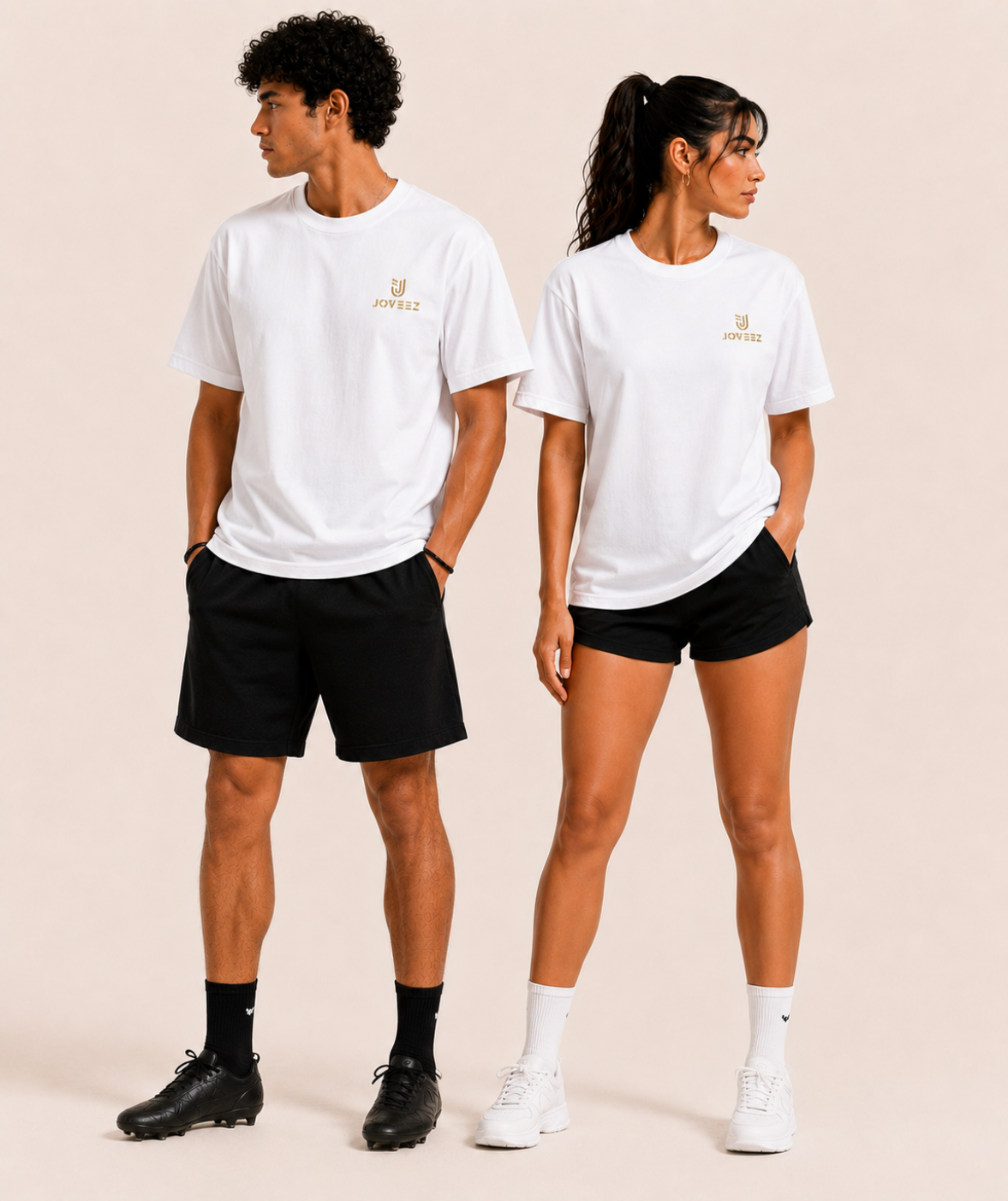 Soccer Golden Striker Tee