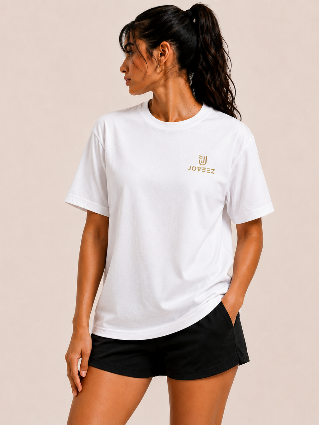 Soccer Golden Striker Tee